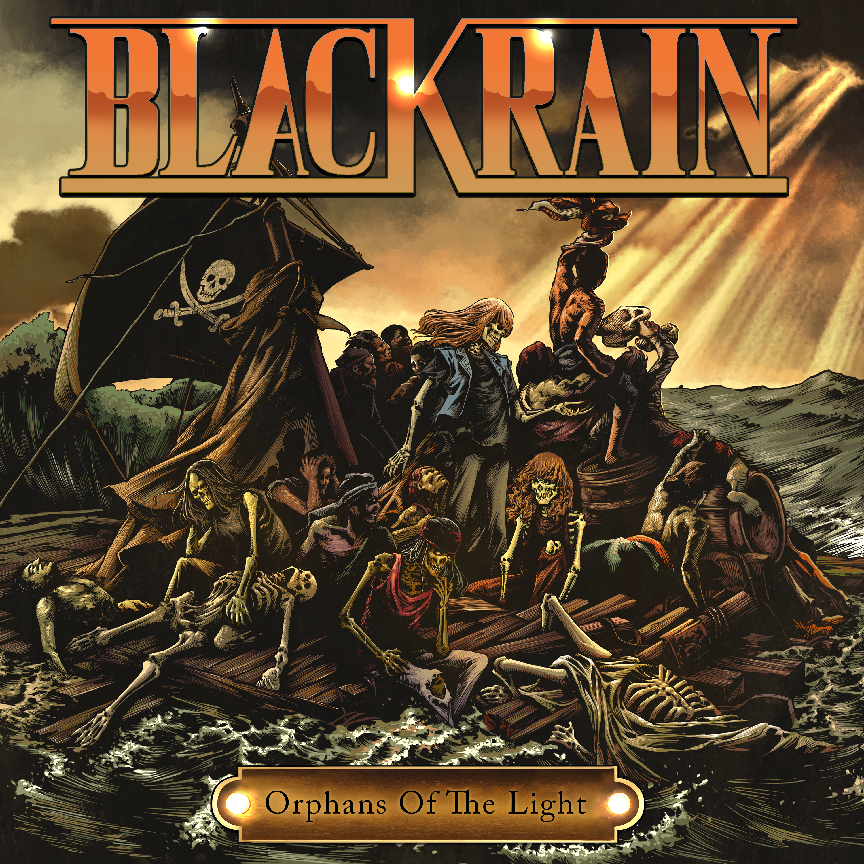 BLACK RAIN - Orphans of the light (2026)